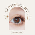 SEED Monthly Color Lens UV - Glittering Gray-Colored Contacts-UNIQSO UK