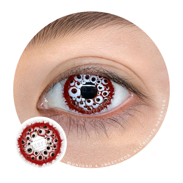 Sweety Crazy Cursed Eyes (1 lens/pack)-Crazy Contacts-UNIQSO UK