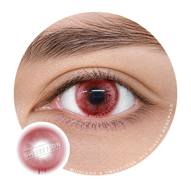 Sweety Crazy Bloodmoon (1 lens/pack)-Crazy Contacts-UNIQSO