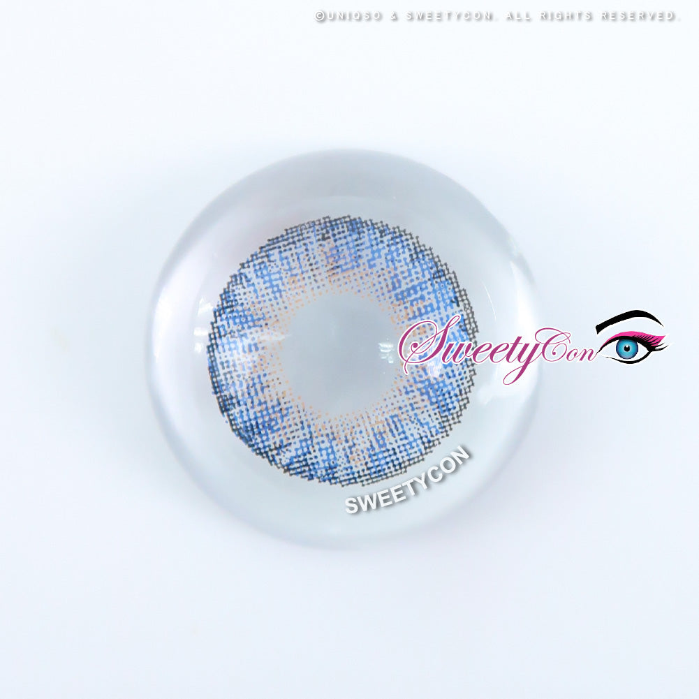Sweety 3 Tones Blue (1 lens/pack)-Colored Contacts-UNIQSO UK