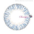 Sweety 3 Tones Blue Hazel (1 lens/pack)-Colored Contacts-UNIQSO UK