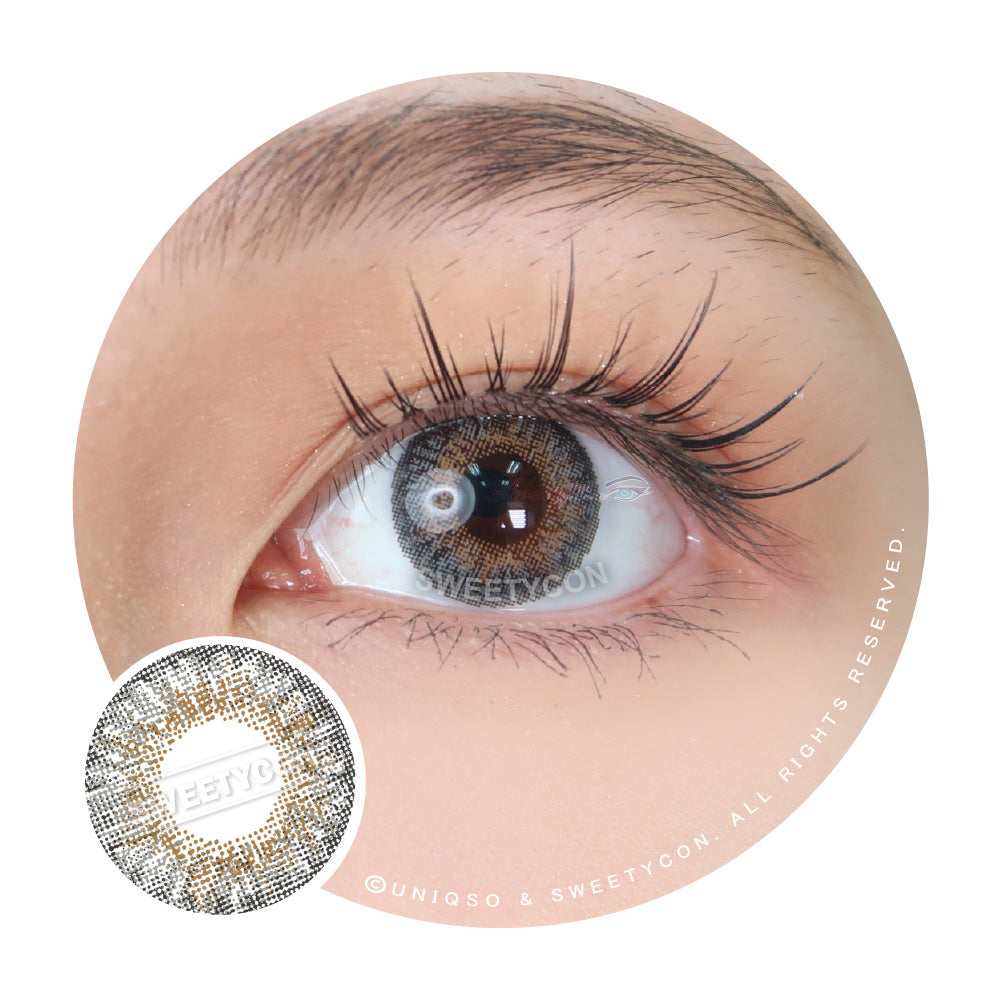 Sweety 3 Tones Gray (1 lens/pack)-Colored Contacts-UNIQSO UK