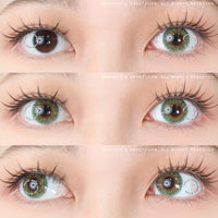 Sweety 3 Tones Green (1 lens/pack)-Colored Contacts-UNIQSO UK
