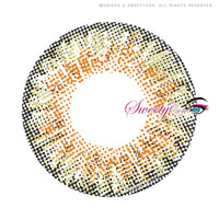 Sweety 3 Tones Hazel (1 lens/pack)-Colored Contacts-UNIQSO UK