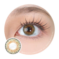 Sweety 3 Tones Hazel (1 lens/pack)-Colored Contacts-UNIQSO UK