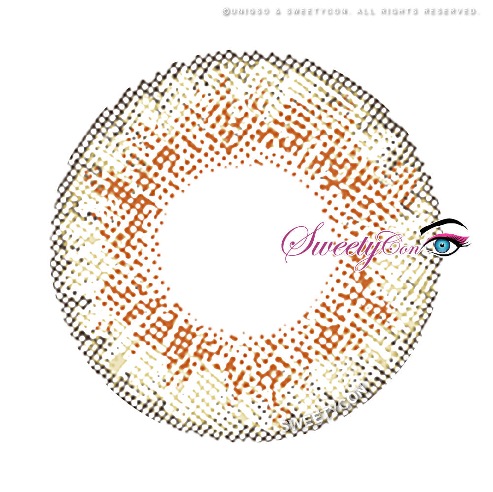Sweety 3 Tones Honey (1 lens/pack)-Colored Contacts-UNIQSO UK