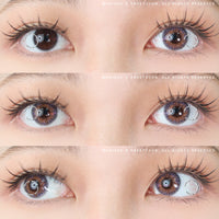 Sweety 3 Tones Pink (1 lens/pack)-Colored Contacts-UNIQSO UK