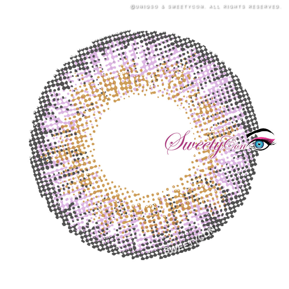 Sweety 3 Tones Pink (1 lens/pack)-Colored Contacts-UNIQSO UK