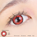 Sweety Akaten Red (1 lens/pack)-Colored Contacts-UNIQSO UK