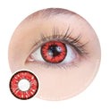 Sweety Akaten Red (1 lens/pack)-Colored Contacts-UNIQSO UK