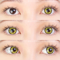 Sweety Akaten Yellow (1 lens/pack)-Colored Contacts-UNIQSO UK