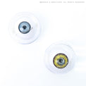 Sweety Akaten Yellow (1 lens/pack)-Colored Contacts-UNIQSO UK