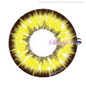 Sweety Akaten Yellow (1 lens/pack)-Colored Contacts-UNIQSO UK