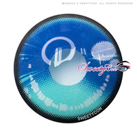 Sweety Anime 2 Cyan Turquoise (1 lens/pack)-Colored Contacts-UNIQSO UK