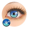 Sweety Anime 2 Cyan Turquoise (1 lens/pack)-Colored Contacts-UNIQSO UK