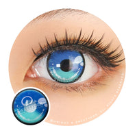 Sweety Anime 2 Cyan Turquoise (1 lens/pack)-Colored Contacts-UNIQSO UK