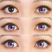Sweety Anime 2 Purple Pink (1 lens/pack)-Colored Contacts-UNIQSO UK