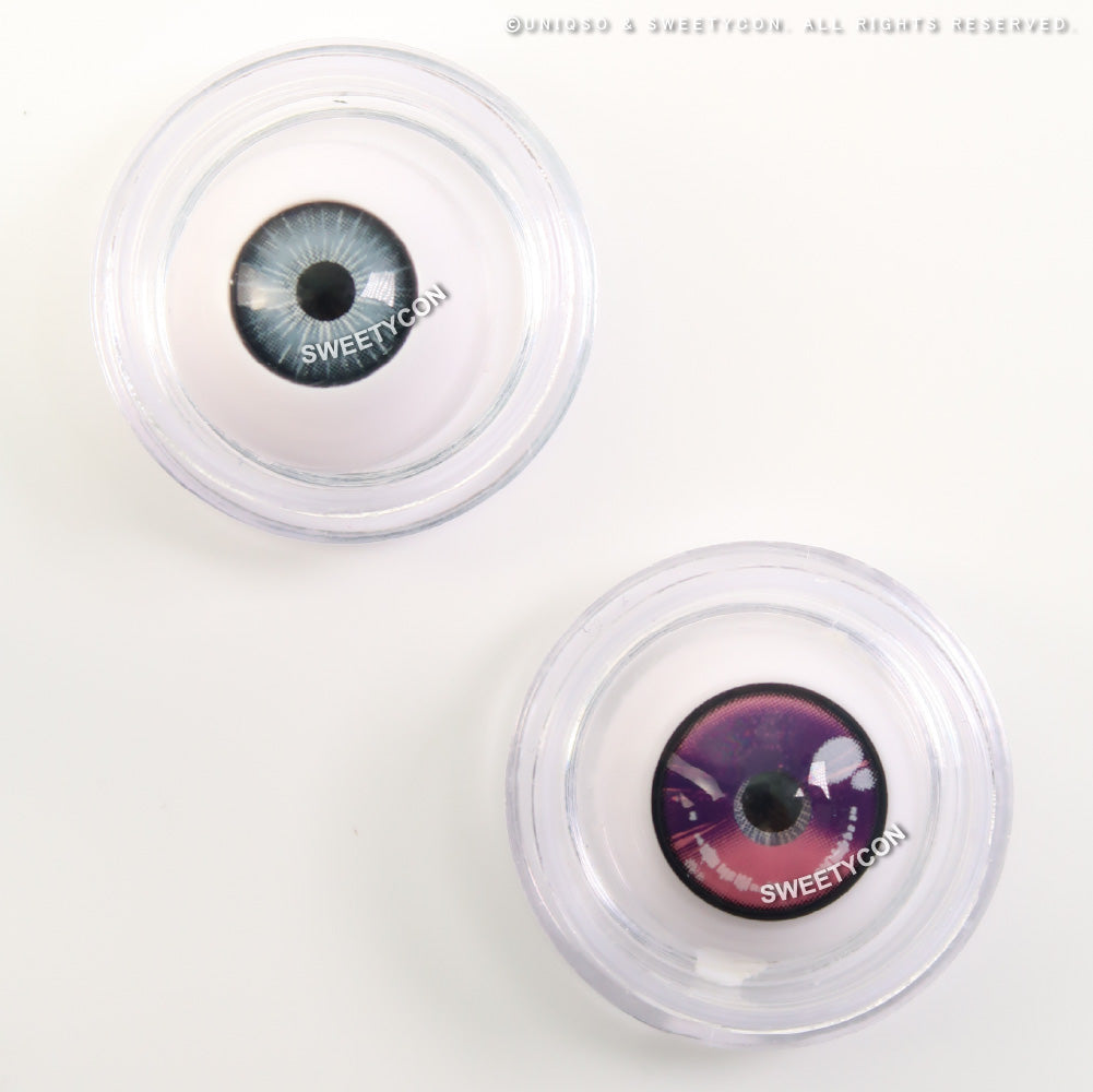Sweety Anime 2 Purple Pink (1 lens/pack)-Colored Contacts-UNIQSO UK