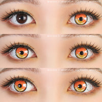 Sweety Anime 2 Yellow Orange (1 lens/pack)-Colored Contacts-UNIQSO UK
