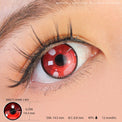 Sweety Anime 3 Red (1 lens/pack)-Colored Contacts-UNIQSO UK