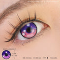 Sweety Anime 3 Violet (1 lens/pack)-Colored Contacts-UNIQSO UK