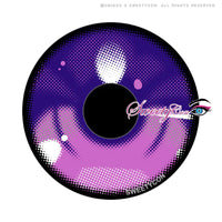 Sweety Anime 3 Violet (1 lens/pack)-Colored Contacts-UNIQSO UK