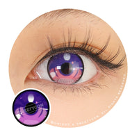 Sweety Anime 3 Violet (1 lens/pack)-Colored Contacts-UNIQSO UK