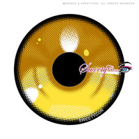 Sweety Anime 3 Yellow (1 lens/pack)-Colored Contacts-UNIQSO UK