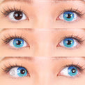 Sweety Anime Blue (1 lens/pack)-Colored Contacts-UNIQSO UK