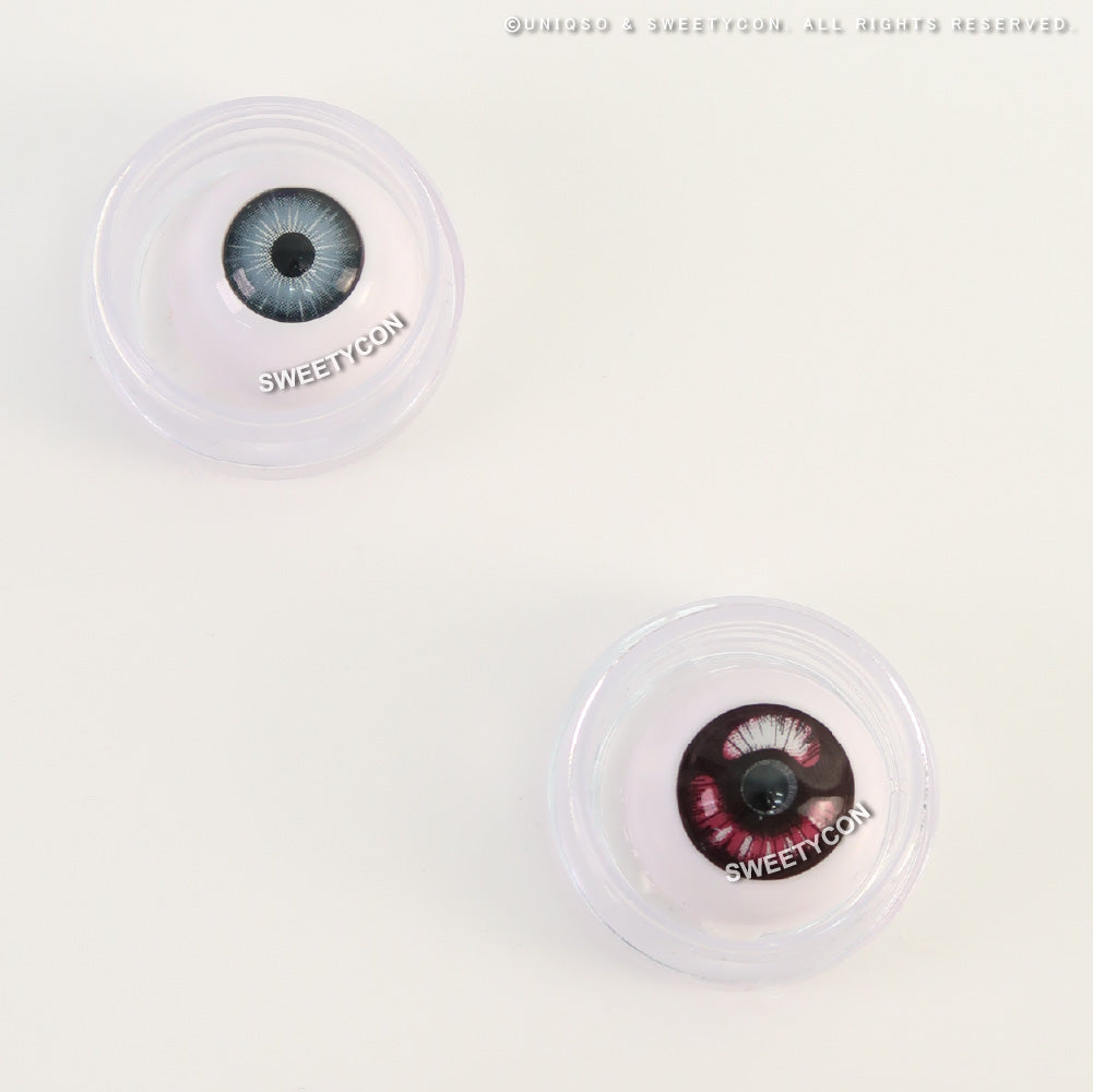 Sweety Anime Boba Violet (1 lens/pack)-Colored Contacts-UNIQSO UK