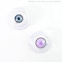 Sweety Anime Cloud Rim Violet (1 lens/pack)-Colored Contacts-UNIQSO UK