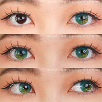Sweety Anime Flower Blue (1 lens/pack)-Colored Contacts-UNIQSO UK