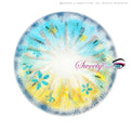 Sweety Anime Flower Blue (1 lens/pack)-Colored Contacts-UNIQSO UK