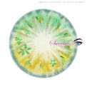 Sweety Anime Flower Green (1 lens/pack)-Colored Contacts-UNIQSO UK