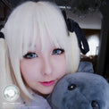 Sweety Anime Grey (1 lens/pack)-Colored Contacts-UNIQSO UK