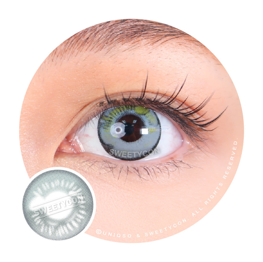 Sweety Anime Grey (1 lens/pack)-Colored Contacts-UNIQSO UK
