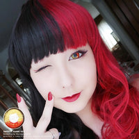 Sweety Anime Red (1 lens/pack)-Colored Contacts-UNIQSO UK