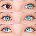 Sweety Anime Sora Blue (1 lens/pack)-Colored Contacts-UNIQSO UK