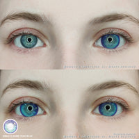 Sweety Anime Tear Blue (1 lens/pack)-Colored Contacts-UNIQSO UK