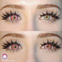 Sweety Anime Tear Pink (1 lens/pack)-Colored Contacts-UNIQSO UK