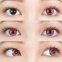 Sweety Anime Tear Pink (1 lens/pack)-Colored Contacts-UNIQSO UK
