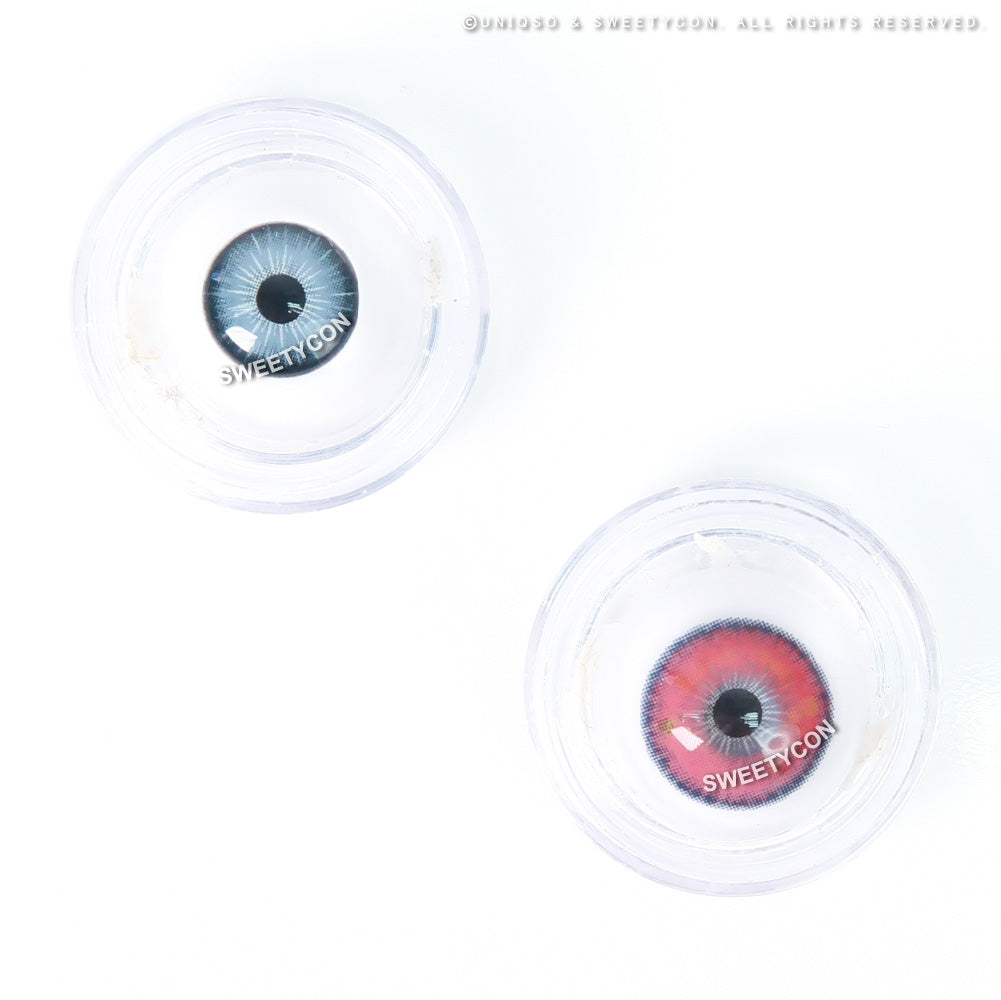 Sweety Anime Tear Pink (1 lens/pack)-Colored Contacts-UNIQSO UK