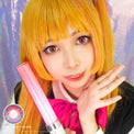 Sweety Anime Tear Pink (1 lens/pack)-Colored Contacts-UNIQSO UK