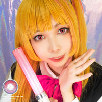 Sweety Anime Tear Pink (1 lens/pack)-Colored Contacts-UNIQSO UK