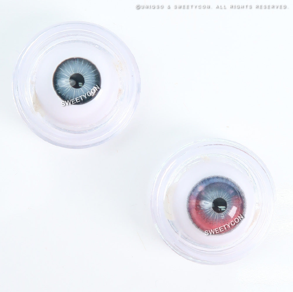 Sweety Anime Tear Purple Pink (1 lens/pack)-Colored Contacts-UNIQSO UK