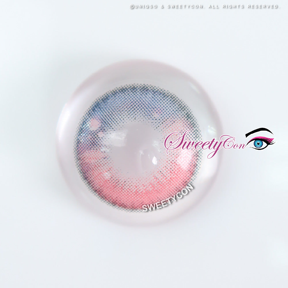 Sweety Anime Tear Purple Pink (1 lens/pack)-Colored Contacts-UNIQSO UK