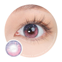 Sweety Anime Tear Purple Pink (1 lens/pack)-Colored Contacts-UNIQSO UK