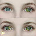 Sweety Anime Tear Yellow (1 lens/pack)-Colored Contacts-UNIQSO UK
