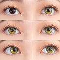 Sweety Anime Tear Yellow (1 lens/pack)-Colored Contacts-UNIQSO UK