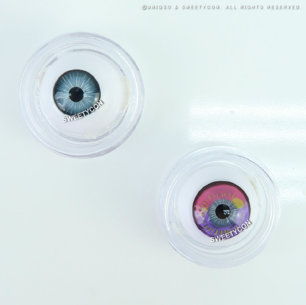 Sweety Anime Violet (1 lens/pack)-Colored Contacts-UNIQSO UK